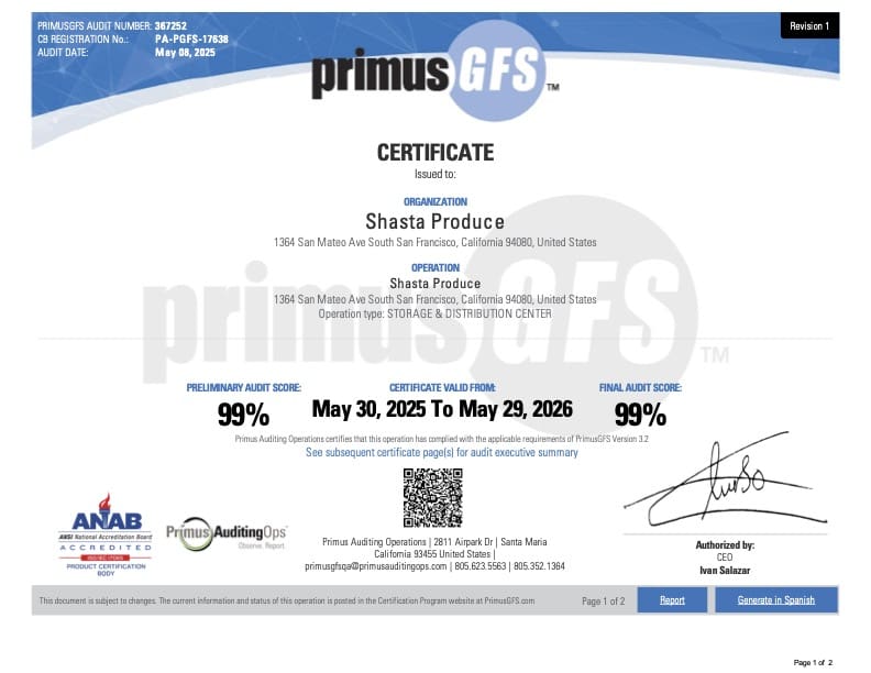 PGFS-Certificate 25-26 (1) Shasta Produce - CCOF Certificate NOPWeb